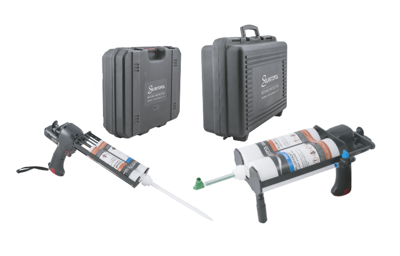 set portatile poliurea spray in cartucce