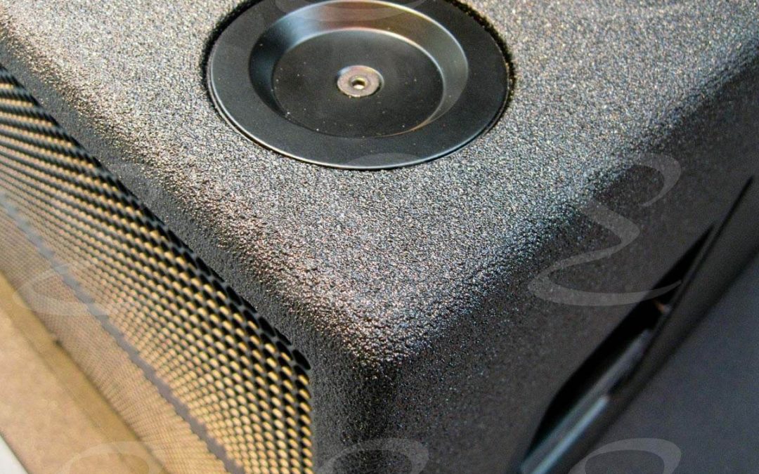 Cabinet coatings for loudspeakers – Scenorock® LSA