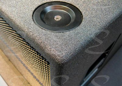 Cabinet coatings for loudspeakers – Scenorock® LSA